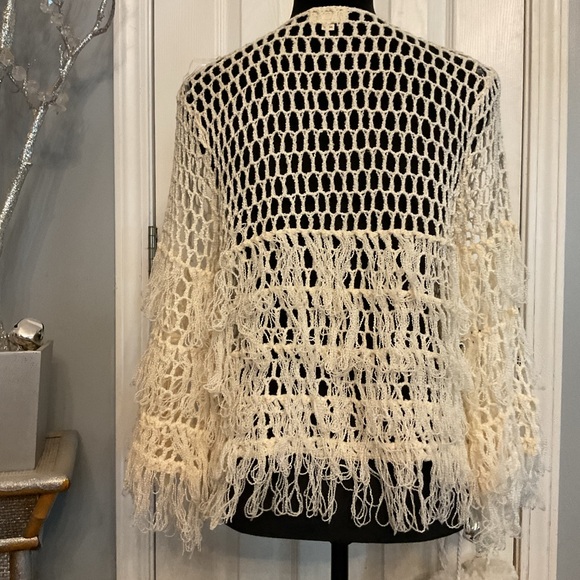 Crochet Cardi/Bathing Suit Cover Up - Picture 5 of 6